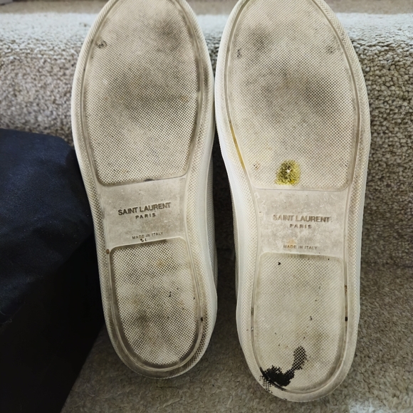 Saint Laurent White Sneakers - Picture 8 of 16